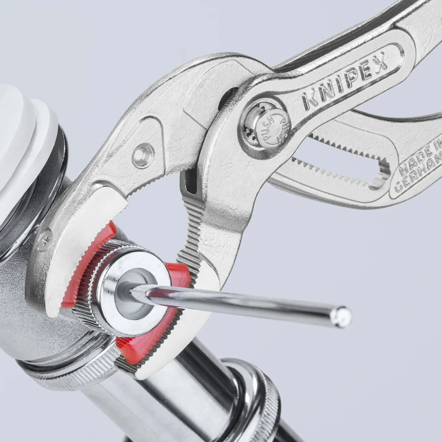 Knipex 81 13 250 Soft Jaw Push Button Waterpump Slip Joint Pliers 250mm (75mm Capacity) - Image 6