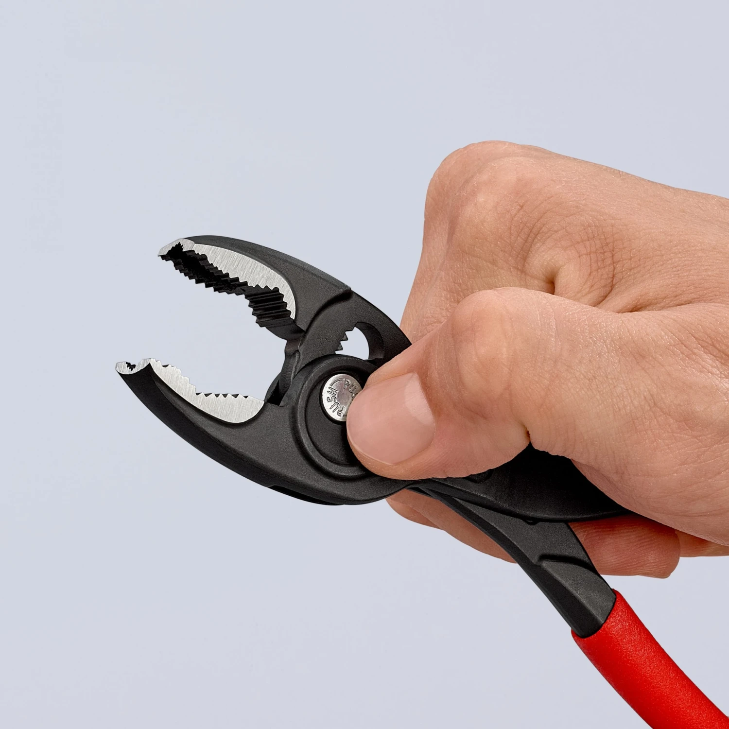 Knipex 82 01 200 TwinGrip Slip Joint Pliers With Non-slip Plastic Coating 200mm - Image 5