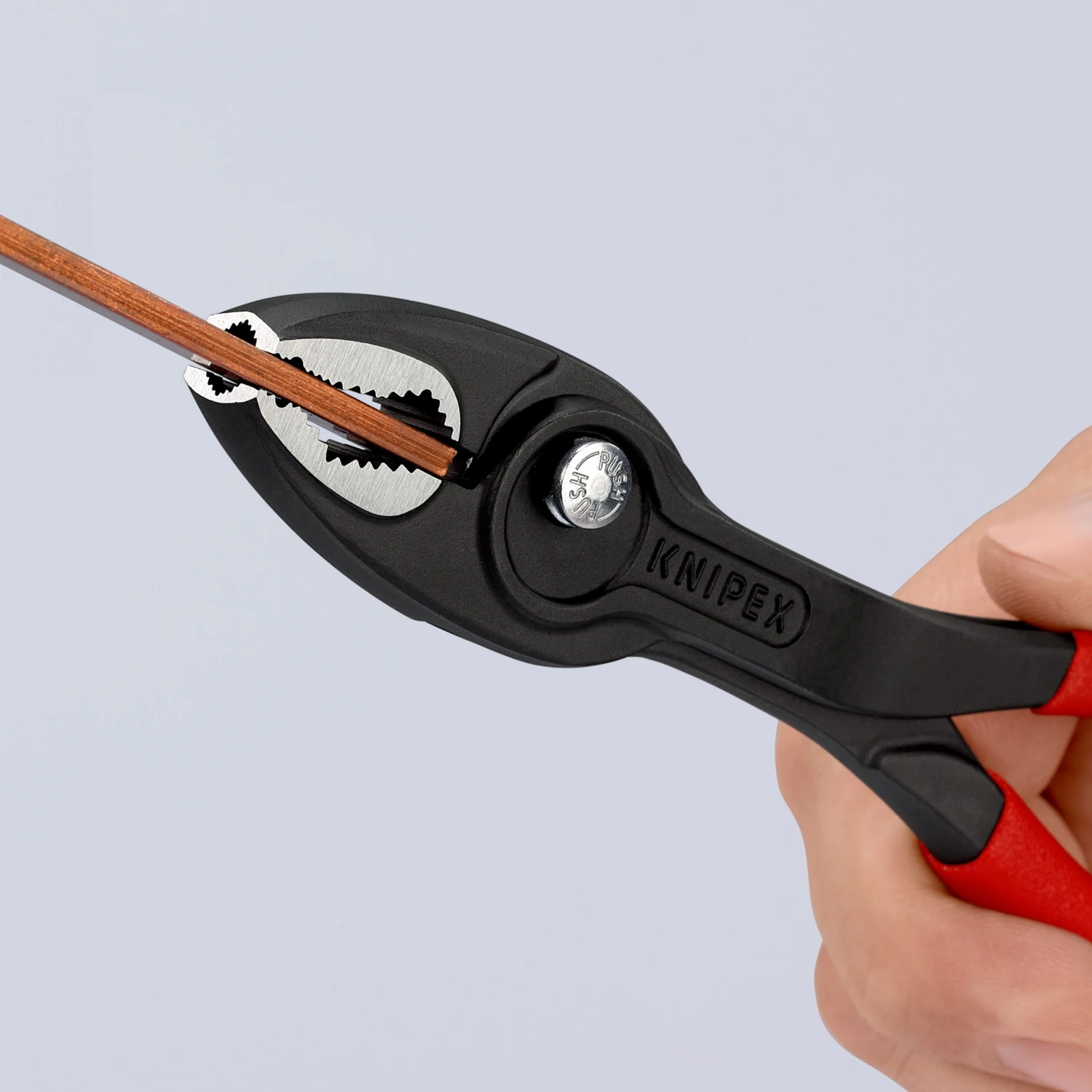 Knipex 82 01 200 TwinGrip Slip Joint Pliers With Non-slip Plastic Coating 200mm - Image 6