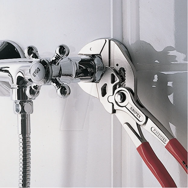 Knipex 86 03 300 Lock Button Waterpump Slip Joint Pliers Wrench PVC Grip 300mm (68mm Capacity) - Image 2