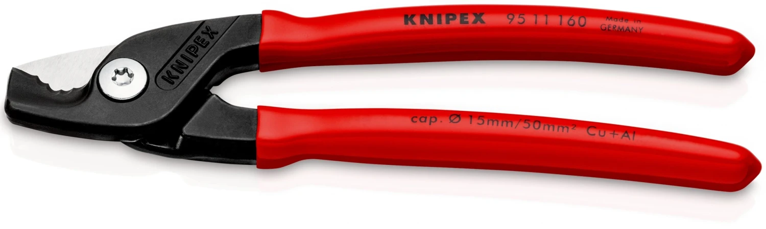 Knipex 95 11 160 StepCut Cable Shears 160mm