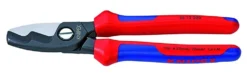 Knipex 95 12 200 Cable Cutters Twin Cutting Edge Multi-Component Grip 200mm (8in)