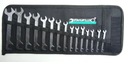 Stahlwille 12/15PC '12 Series' 15 Piece Offset Double Open Ended Metric Spanner Set 3.2-14mm