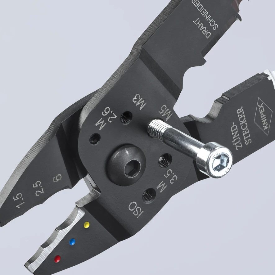 Knipex 97 21 215 Crimping Pliers For Insulated Terminals & Plug Connectors - Image 5