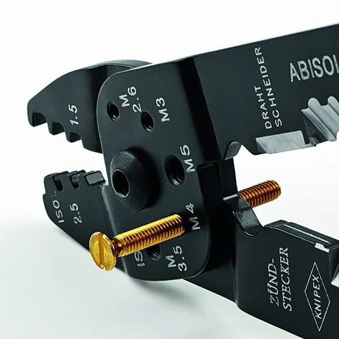 Knipex 97 21 215 Crimping Pliers For Insulated Terminals & Plug Connectors - Image 6