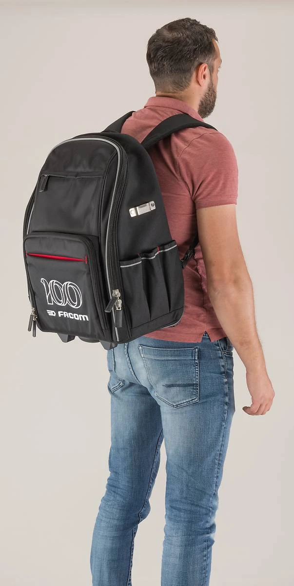 Facom BS.RB100Y Backpack / Tool Bag On Wheels - 100 Year Anniversary Limited Edition - Image 4