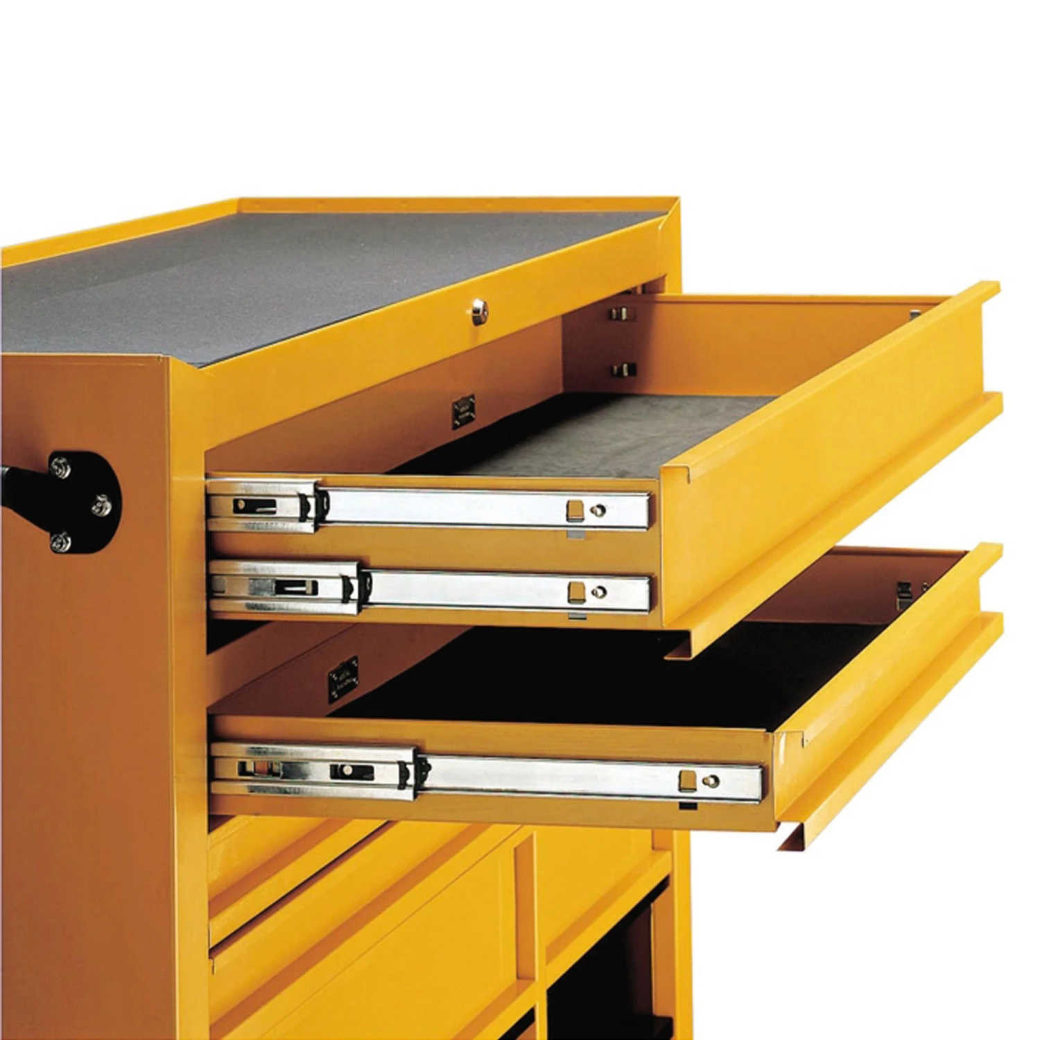 Beta C38 11 Drawer XL Mobile Roller Cabinet – Orange - Image 3