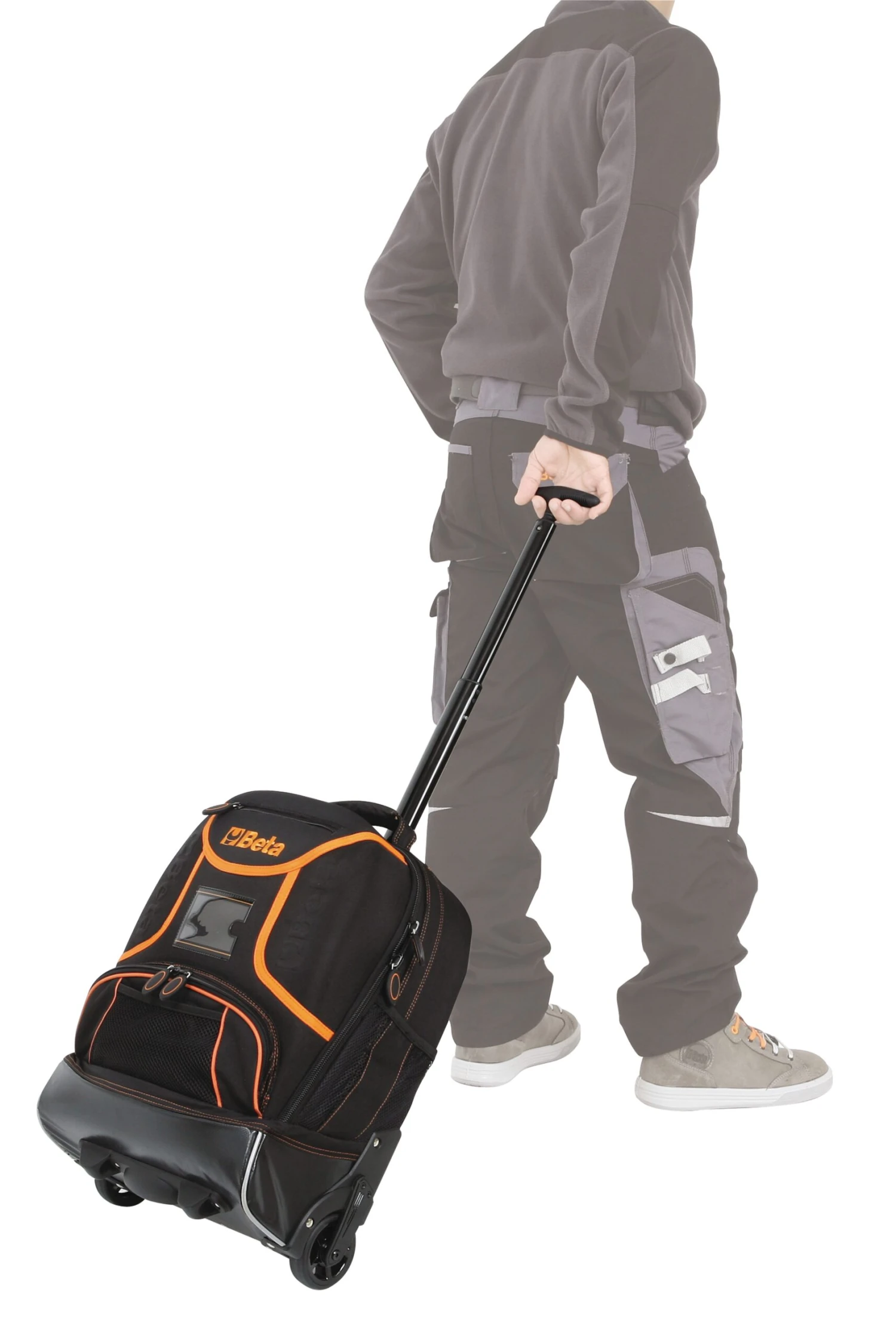 Beta Tools C6T Tool Rucksack / Back Pack With Handle & Wheels - Image 4