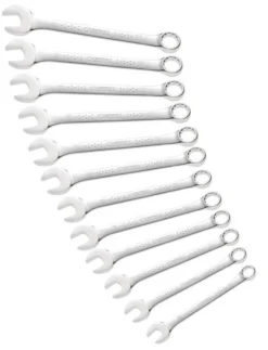 Expert By Facom E113242 12 Piece Imperial Combination Spanner Wrench Set 1/4''-15/16'' AF