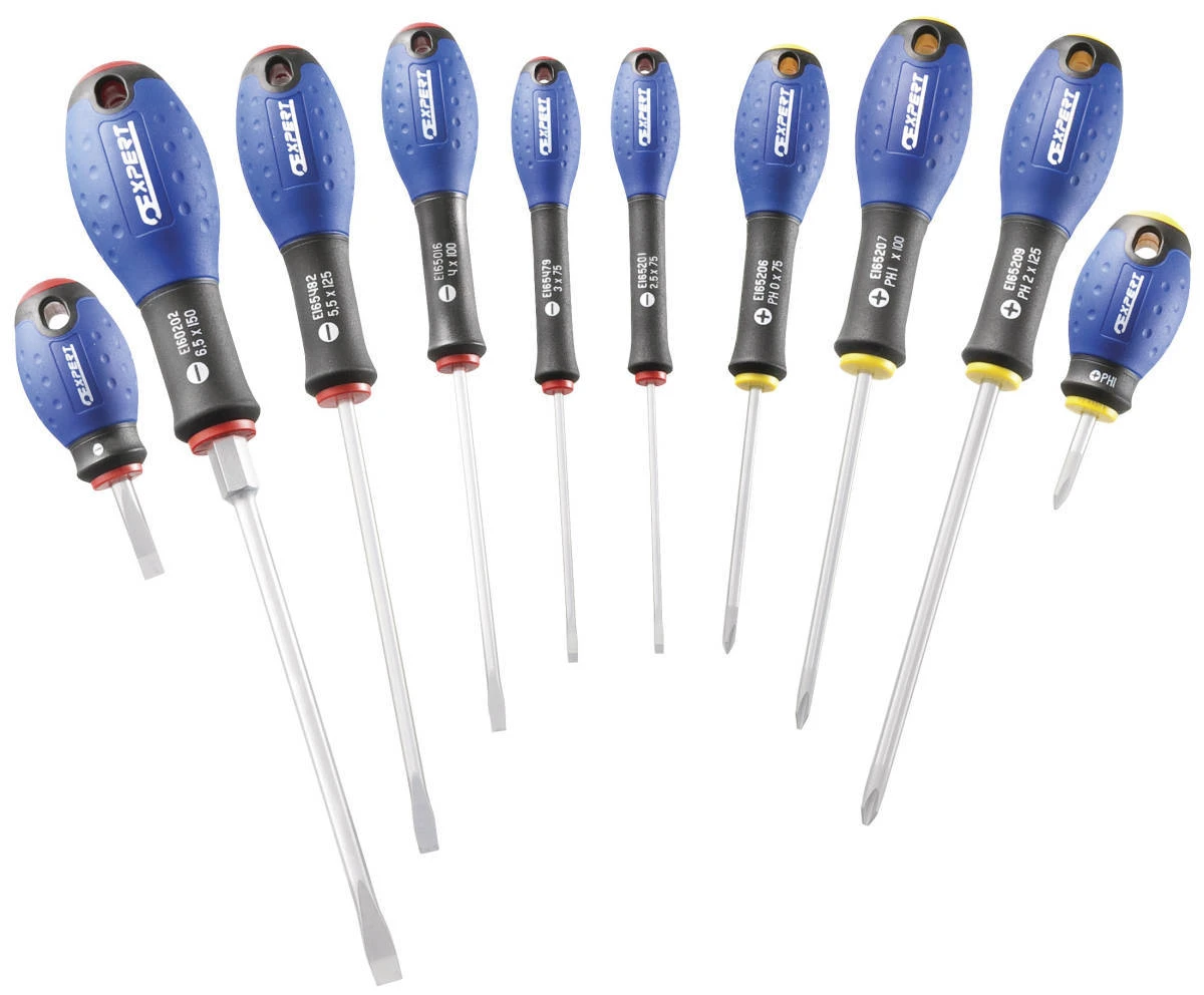 Expert By Facom E160905 10 Piece Screwdriver Set - Slot/Phillips