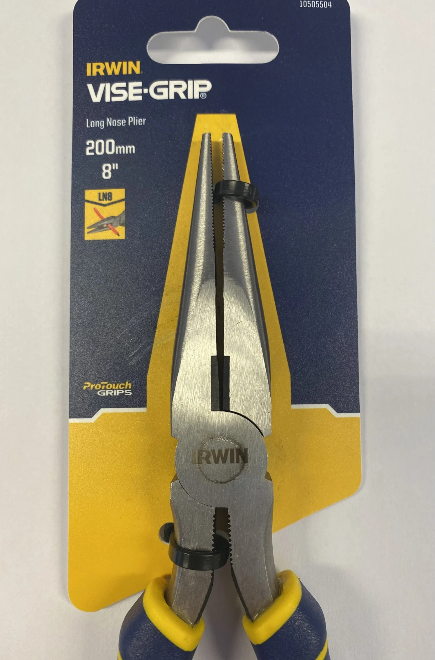 Irwin Vise-Grip 10505504 Long Nose Pliers 8" / 200mm - Image 5
