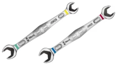 Wera JOKER 2 Piece Double Open End Spanner Set 10x13mm & 17x19mm