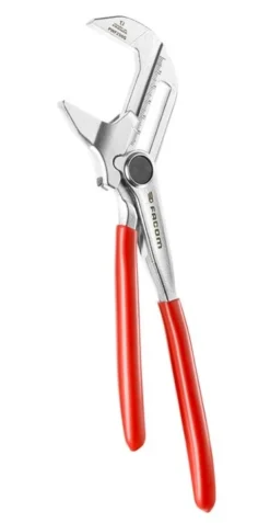 Facom PWF250G Push Button Waterpump Slip Joint Pliers Wrench PVC Grip 250mm