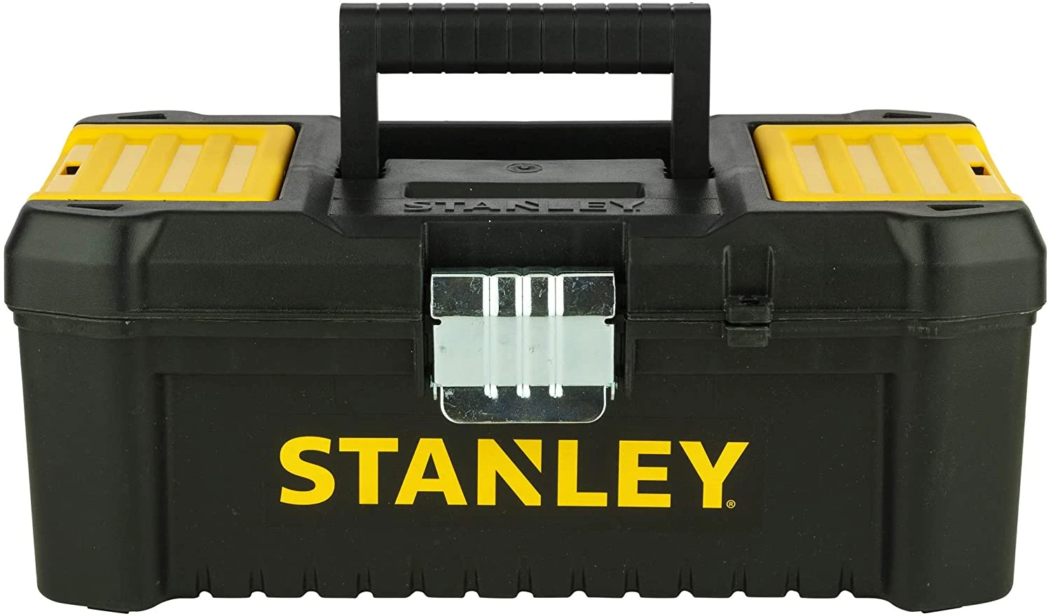 Stanley STST1-75515 Essential 12.5" Toolbox With Organiser Top, Metal Latch. Tool Box - Image 4