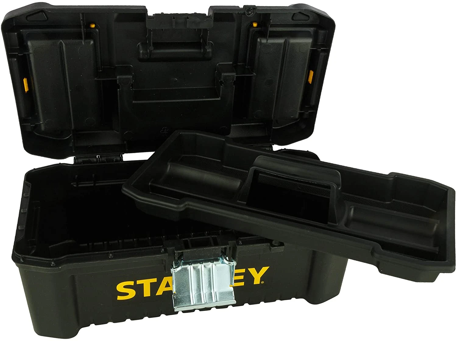 Stanley STST1-75515 Essential 12.5" Toolbox With Organiser Top, Metal Latch. Tool Box - Image 5