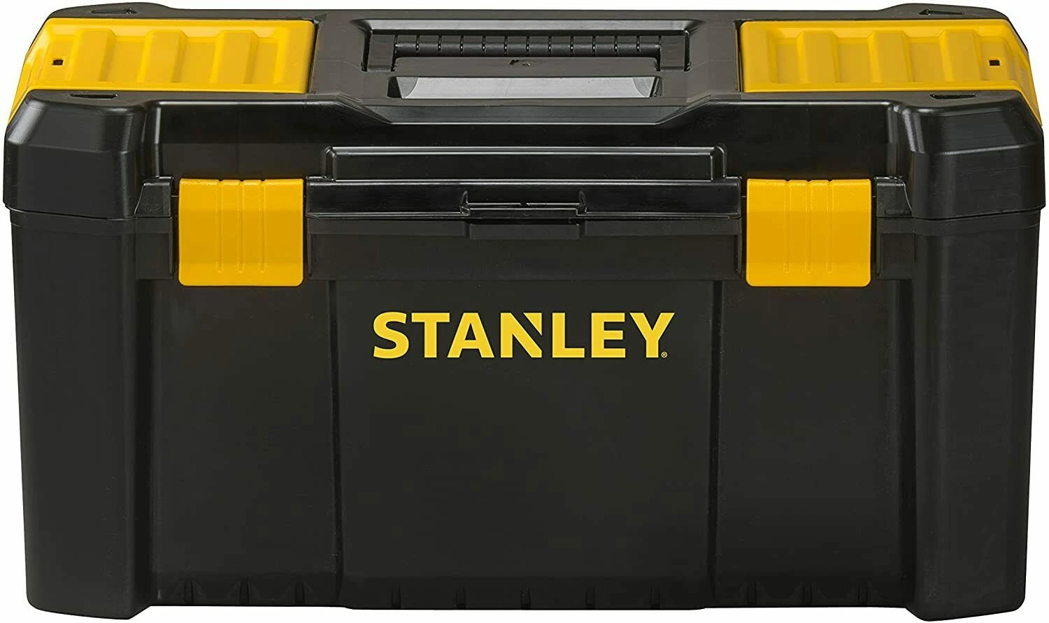 Stanley STST1-75520 Essential 19" Toolbox With Organiser Top, Plastic Latches. Tool Box - Image 2