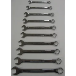 King Dick TKC10M 10 Piece Metric Combination Spanner Set 8-24mm