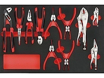Teng TTEMB11 11 Piece Plier Set In Foam Module