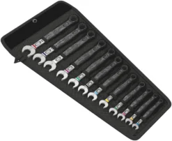 Wera 004181 Bicycle Set 12 6003 JOKER 12 Piece Metric Combination Spanner Set 6-17mm