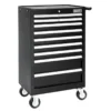 Britool E010234B 11 Drawer Roller Cabinet Tool Box - Roll Cab - Black