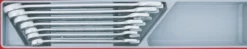 Teng TTX2032 7 Pce. Large Metric Combination Spanner Set In Tool Box Tray